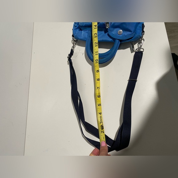 Porter International Blue Nylon Women's Bag‎ Mini Duffle Bag Crossbody - Picture 6 of 7